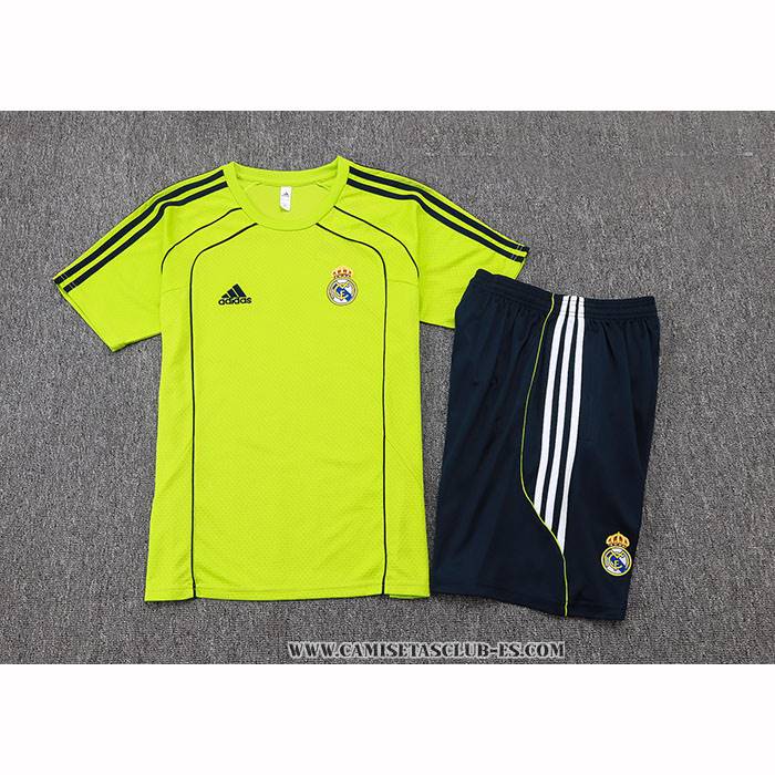 Chandal del Real Madrid 25-26 Manga Corta Verde - Pantalon Corto